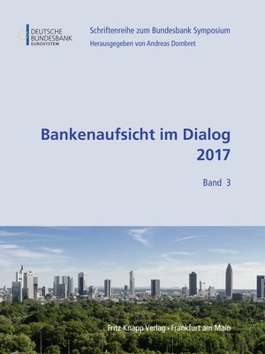 cover image of Bankenaufsicht im Dialog 2017